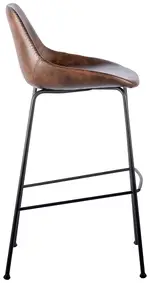 Mid-Century Contour Bar Stool - Set of 2