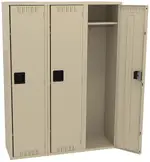 Wide Triple Lockers