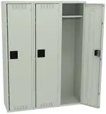 Wide Triple Lockers