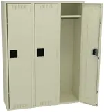 Wide Triple Lockers