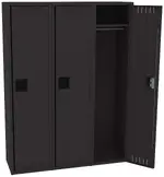 Wide Triple Lockers
