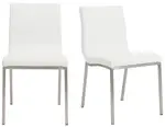 Modern Minimalist Side Chair - Set of 2