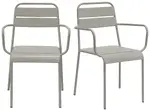 Modern Outdoor Chair - Set of 2