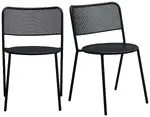 Modern Industrial Side Chair - Set of 2