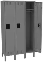 Triple Lockers with Legs