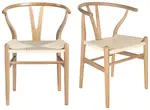 Simple Scandinavian Chair - Set of 2