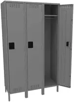 Large Triple Lockers with Legs