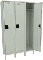 Large Triple Lockers with Legs