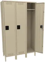 Large Triple Lockers with Legs