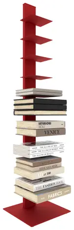 Modern Industrial Tower Book Shelf 