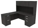 L Shaped Desk with Storage