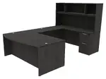 Bow Front U-Shaped Desk