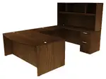 Bow Front U-Shaped Desk