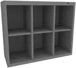 Six Cubby Storage Unit