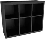 Six Cubby Storage Unit