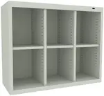 Six Cubby Storage Unit