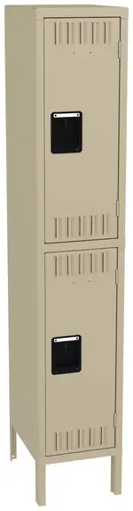 Double-Tier Locker with Legs