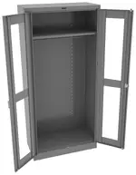 Wardrobe Cabinet with See Through Doors