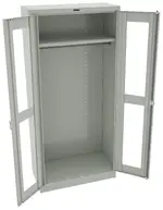Wardrobe Cabinet with See Through Doors