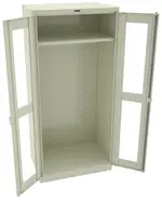 Wardrobe Cabinet with See Through Doors