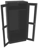 Wardrobe Cabinet with See Through Doors