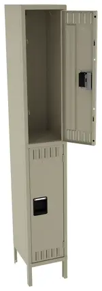 Double-Tier Locker with Legs