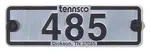 Locker Number Plate