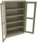 Cabinet with See Through Doors