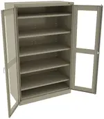 Cabinet with See Through Doors