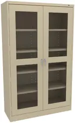 Cabinet with See Through Doors