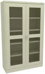 Cabinet with See Through Doors