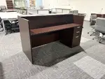 Reception Desk with Pedestal Storage