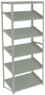 Sloped Metal Shelving