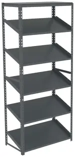 Sloped Metal Shelving