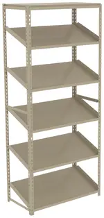 Sloped Metal Shelving