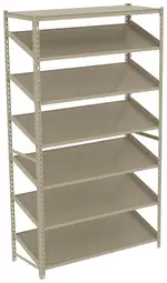 Sloped Metal Shelving