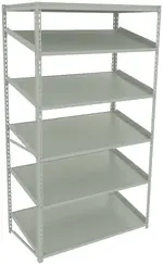 Sloped Metal Shelving