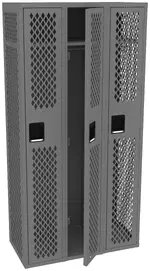 Three Gym Lockers