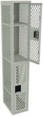 Double-Tier Gym Locker