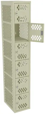 Six Box Gym Lockers