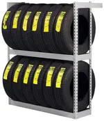 Single-Sided Tire Rack