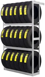 Single-Sided Tire Rack
