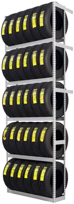 Single-Sided Tire Rack