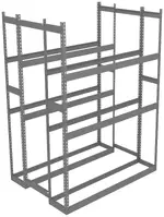 Double-Sided Tire Rack