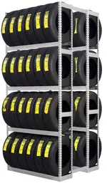 Double-Sided Tire Rack