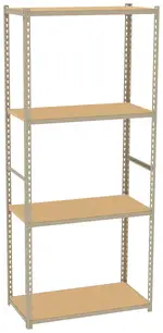 Low-Profile Retail Shelving