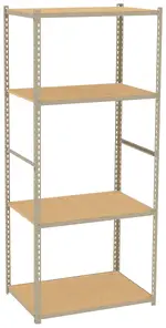 Low-Profile Retail Shelving