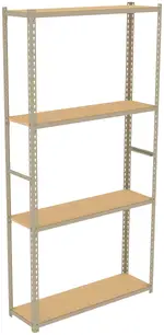 Low-Profile Retail Shelving