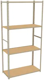 Low-Profile Retail Shelving