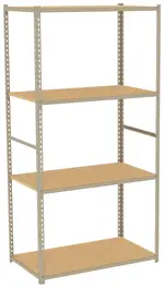 Low-Profile Retail Shelving